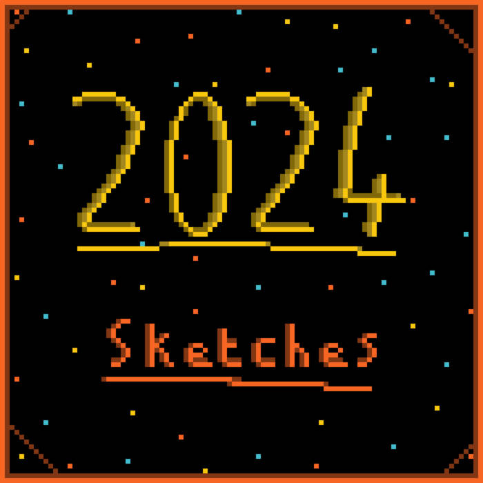 cover for 2024 collection: sketches