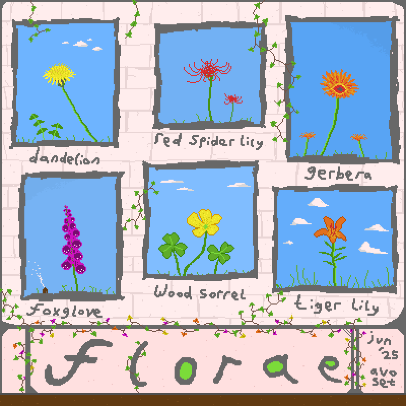 cover for florae ep