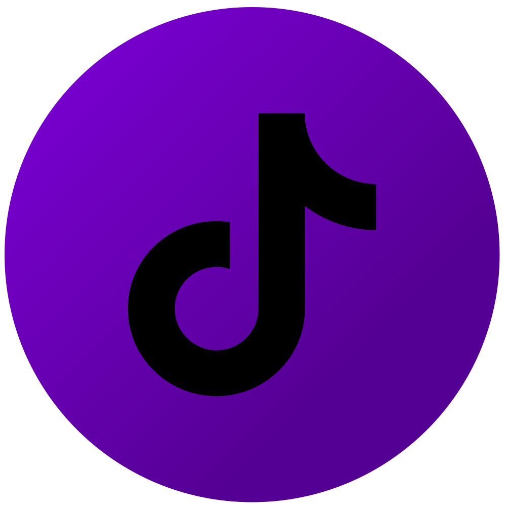 purple tiktok icon