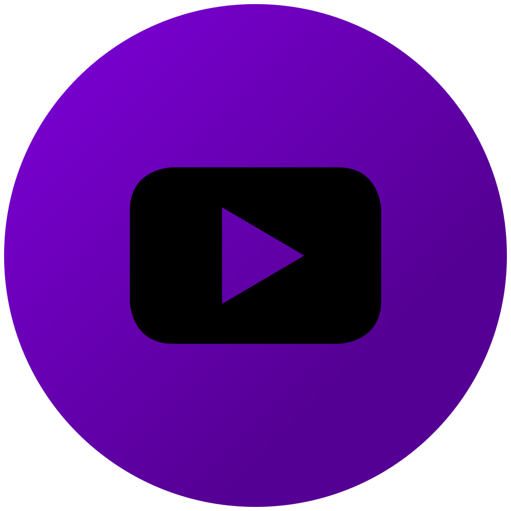 purple youtube icon